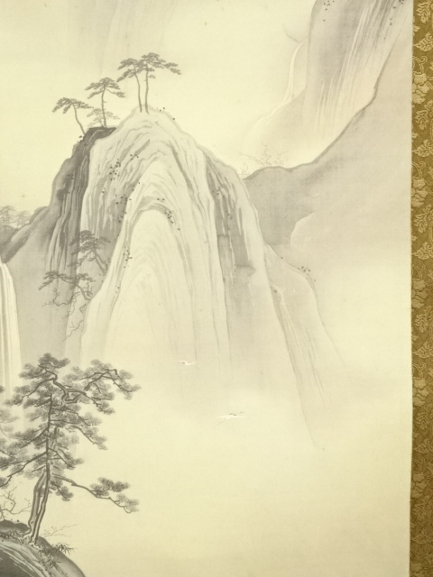 真作】川合玉堂【垂釣】◇紙本◇共箱◇掛軸 y10284 Yahoo!オークション